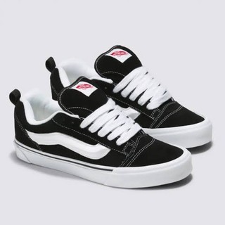 Giày sneakers vans knu skool Đen Trắng Trẻ Trung Cá Tính