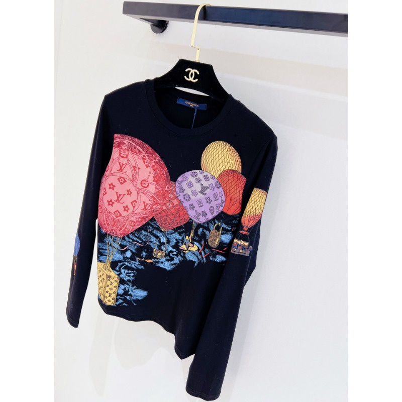 ❤️❤️❤️❤️ Áo sweater Nữ Tay Dài Thêu Hoa Cổ Thuyền