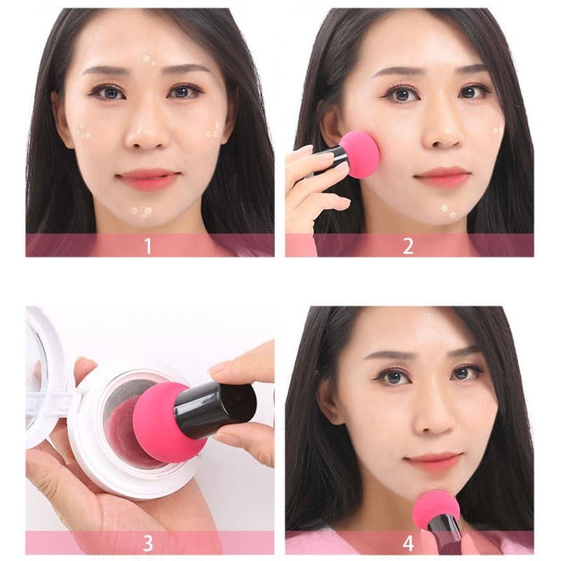 Set 10 Bông Mút Trang Điểm Chuyên Dụng