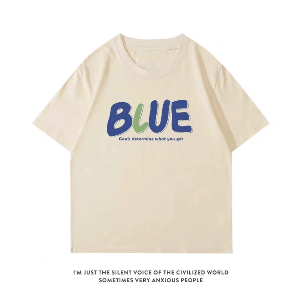 HIIXIIVI Áo Thun 100% cotton oversize Phong Cách Hàn Quốc Thời Trang unisex 2024