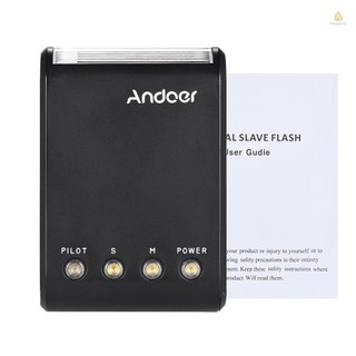 Andoer WS-25 Professional Portable Mini Digital Slave Flash Speedlite On-Camera Flash with Universal Hot Shoe GN18 for Canon  Pentax  a7 nex6 HX50 A99 Camera