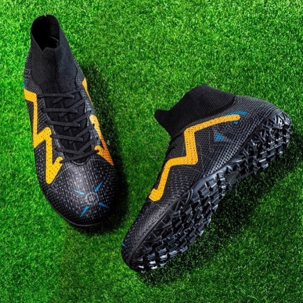 Giày bóng đá cỏ nhân tạo PM Ultra cao cổ, giày đá banh cỏ nhân tạo nam đã khâu đế - 2EVSHOP