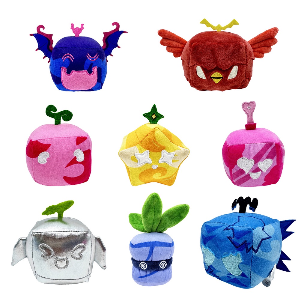 ✨Blox Fruits✨Gấu Bông Blox Fruits Game Hộp Đồ Chơi Nhồi Bông Mềm Mại Hình Trái Cây roblox Dễ Thương Cho Bé