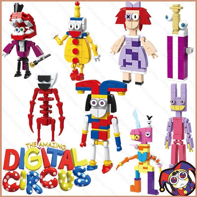 Bộ 8 Mô Hình Nhân Vật jax pomni Rasta zooble