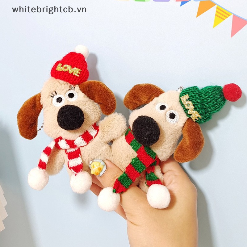 / / Cny Trang Trí / / Móc Khóa Hình Chó Hoạt Hình Nhồi Bông Mềm Mại