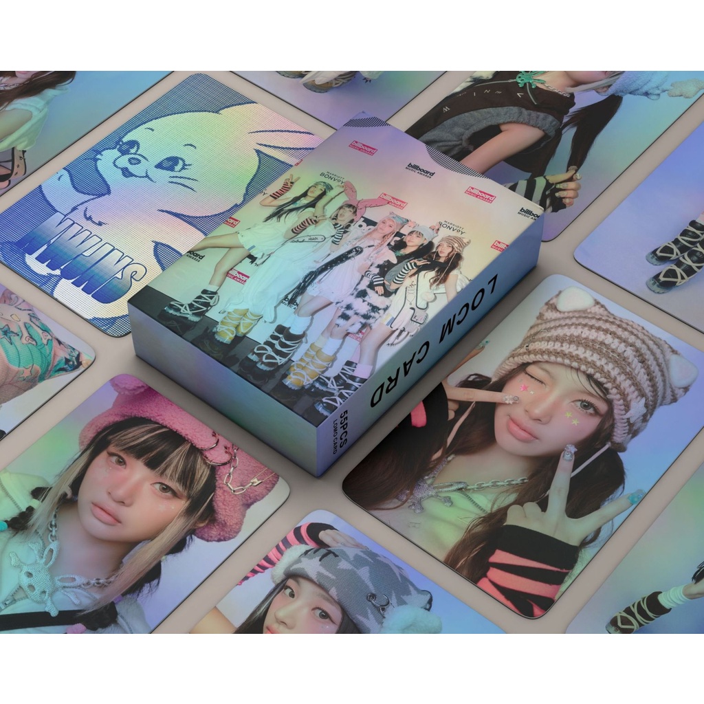 Hộp 55 Ảnh lomo card Nhóm Nhạc kpop Thẻ