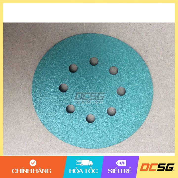 Bộ 10 miếng nhám Film tròn 125mm độ hạt P-60 đến P-1500 (đế lông)