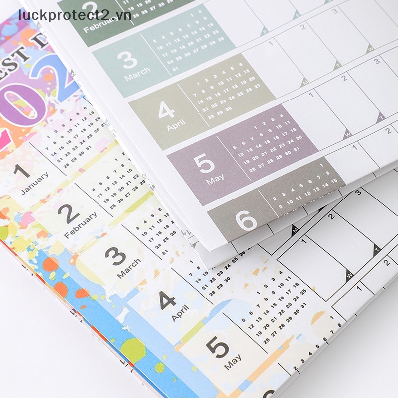 # N Bảng Ghi Nhớ Lịch Treo Tường # 2024 Ký Tự Dễ Thương Trong Văn Phòng