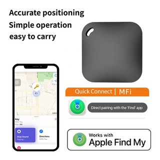 Định Vị Chống Mất Cho Apple Find My App iOS Với GPS Pet Kids Hành Lý Chìa Khóa Toàn Cầu Định Vị Chính Xác Thẻ Theo Dõi Thiết Bị Theo Dõi Thông Minh