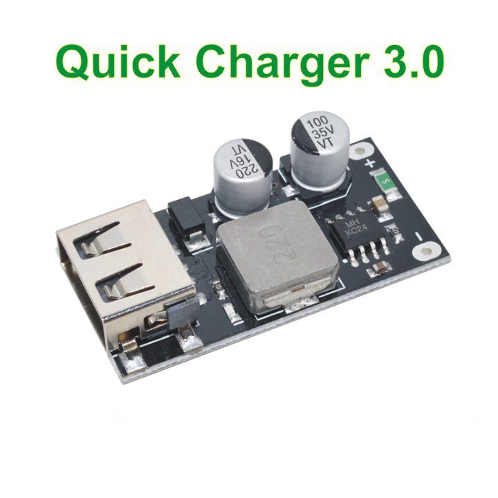 Mạch hạ áp sạc nhanh quick charge 3.0 usb