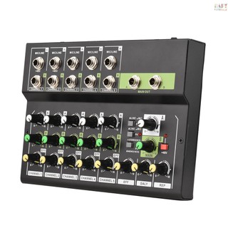 ♬|bộ bảng điều khiển âm thanh kỹ thuật số 10 kênh kèm bộ trộn âm thanh nổi dj & nguồn 48v phantom