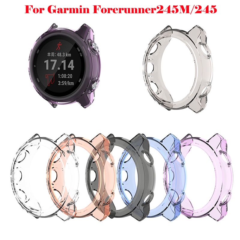 Tpu Ốp Bảo Vệ Chống Trầy Xước Bằng Silicon Cho garmin forerunner245m / 245