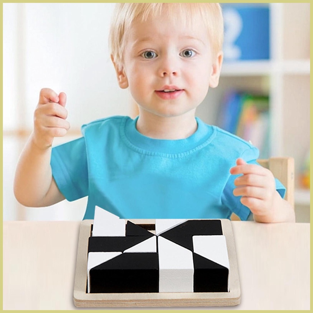 Đồ Chơi Xếp Hình Mầm Non Montessoessori Bằng Gỗ Giúp Bé Học Hỏi