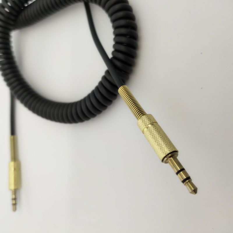 Dây Cáp Lò Xo Thu Âm Thanh aux 3.5Mm Chất Lượng Cao 3m