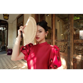 RUBIES Áo Dài Cẩm Tú (không kèm quần)