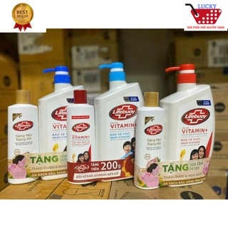 Sữa Tắm Lifebuoy Chăm Sóc Da 800g Tặng Khuyến mãi (ngẫu nhiên)
