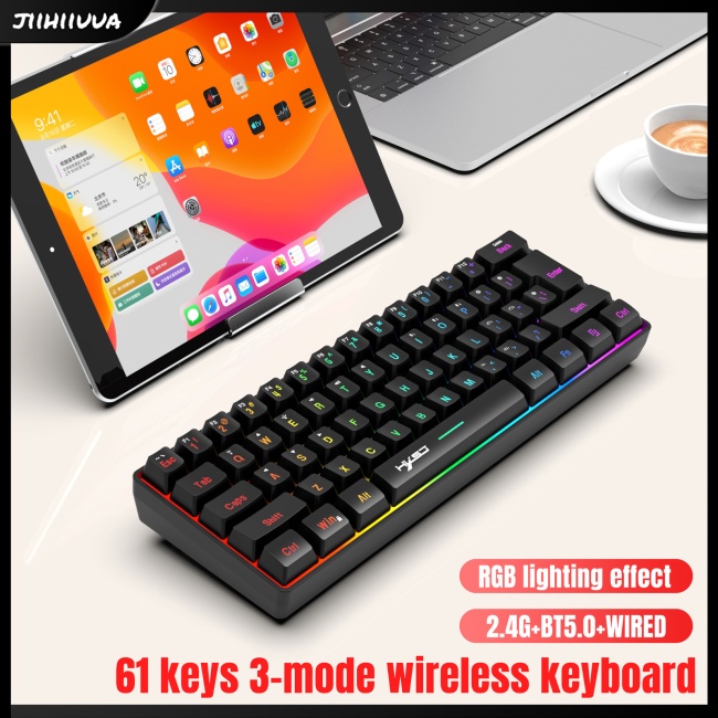 Bàn Phím jl- l500 Không Dây 61 Phím Chuyên Game