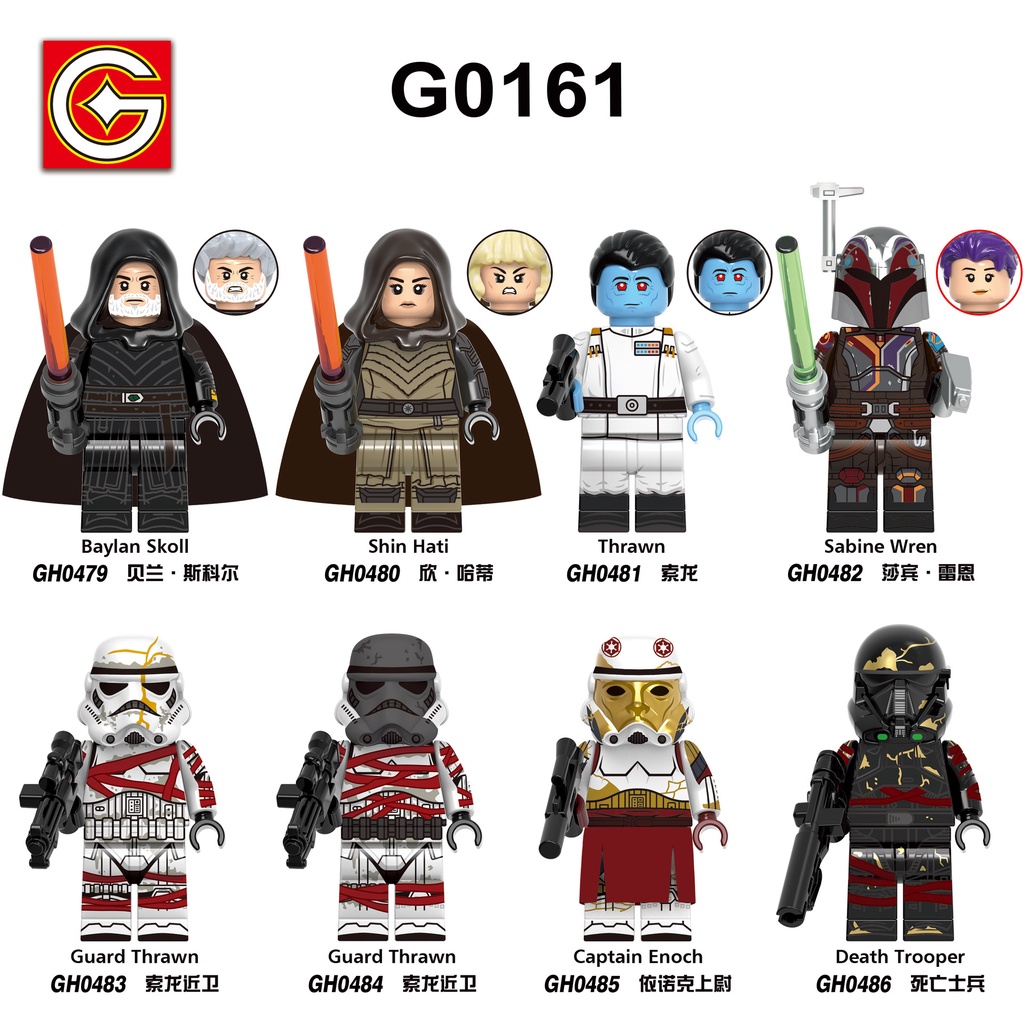 Mô Hình Nhân Vật Phim star wars