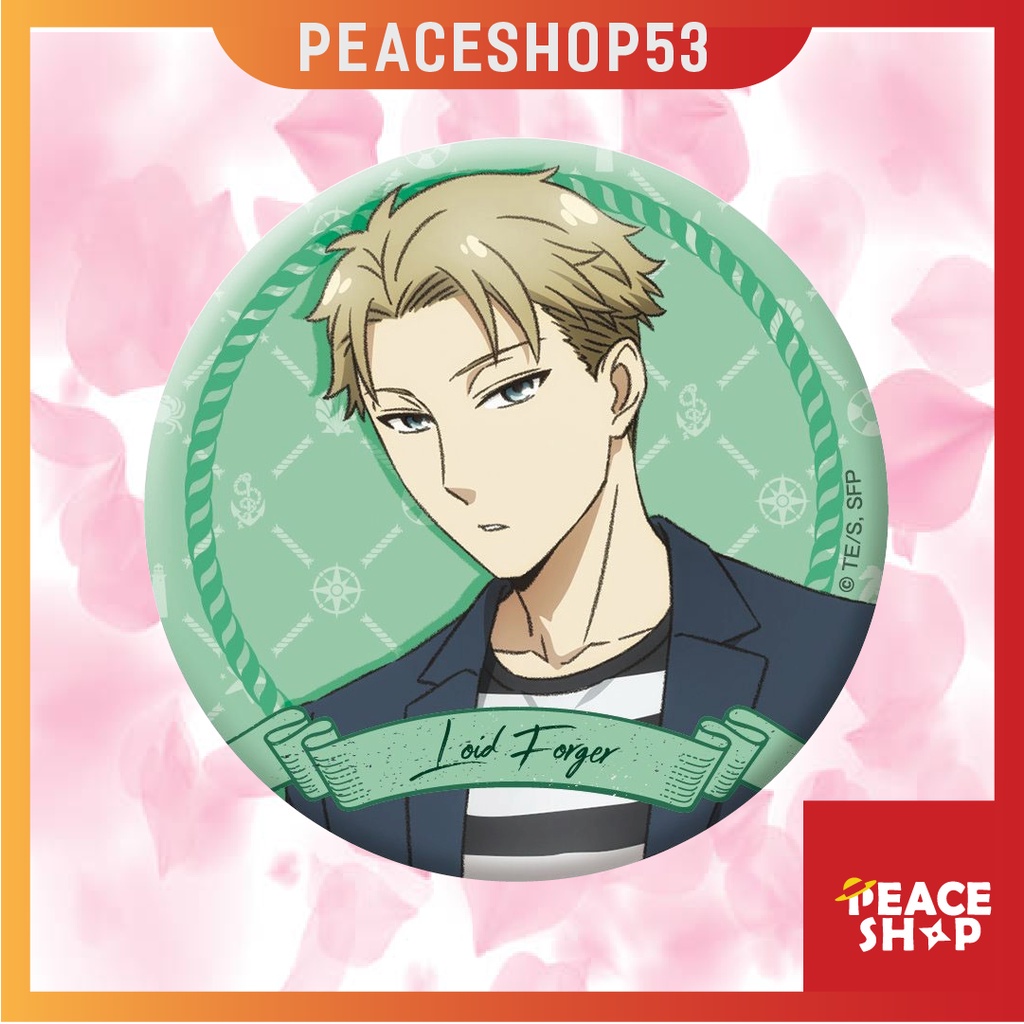 Huy hiệu Spy x Family Anya Lấp Lánh Huy Hiệu Anime Spy x Family Phụ Kiện Anime Manga Ver 5 HH41