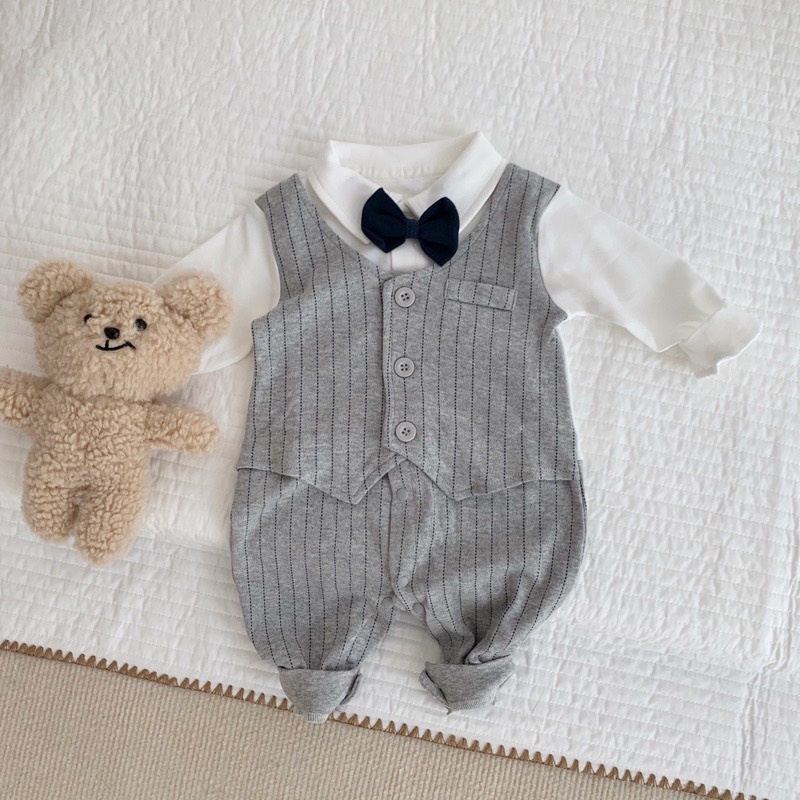 BODY CÔNG TỬ GHI XÁM COTTON QUẢNG CHÂU