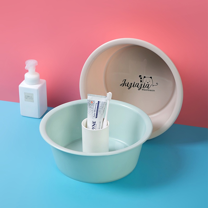 Shepherd Chậu Rửa Mặt Và Quần Áo Bằng Nhựa Hình Tròn Kích Cỡ Lớn Cho Sinh Viên Ký