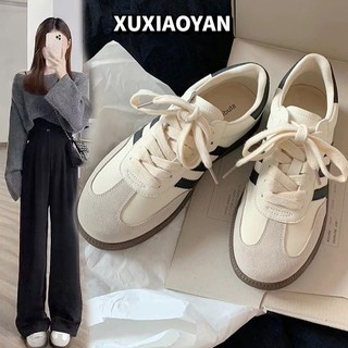 XUXIAOYAN Giày Thể Thao Nữ Đế Siêu Nhẹ Thoáng Khí Retro Đức Thời Trang Thiết Kế Mới Cho Nữ 33Z080443