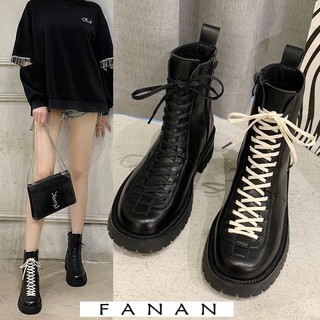 FANAN  giày nữ boot nữ Thời trang Cá Tính Cho Nữ 2023 NEW  Phong cách Comfortable Korean Style Chic B22F01F 36Z230909