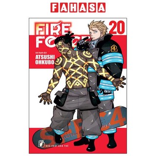 Sách fire force - tập 20 - tặng kèm bookmark giấy hình nhân vật