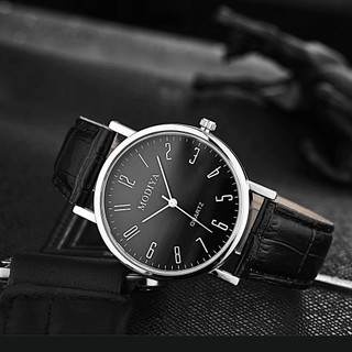Đồng hồ nam dây da cao cấp D17