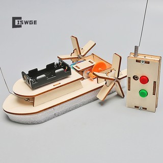 Đồ Chơi Thuyền Điều Khiển Từ Xa DIY Giáo Dục Phát Triển Trí Tuệ Cho Trẻ Em