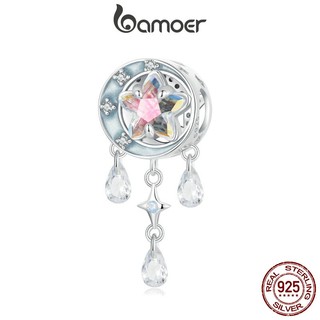 Bamoer mặt dây chuyền bạc 925 hình dreamcatcher