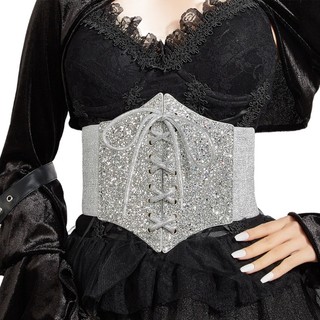 Đai Nịt Bụng Corset Co Giãn Lấp Lánh Dành Cho Nữ