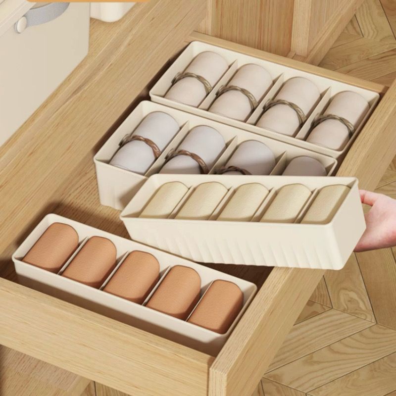 Hộp Đựng Vớ / Đồ Lót Nhiều Ngăn Tiện Dụng Cho Gia Đình