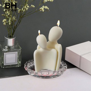 Khuôn Làm Nến Bằng Silicone Hình Cặp Đôi 3d Diy