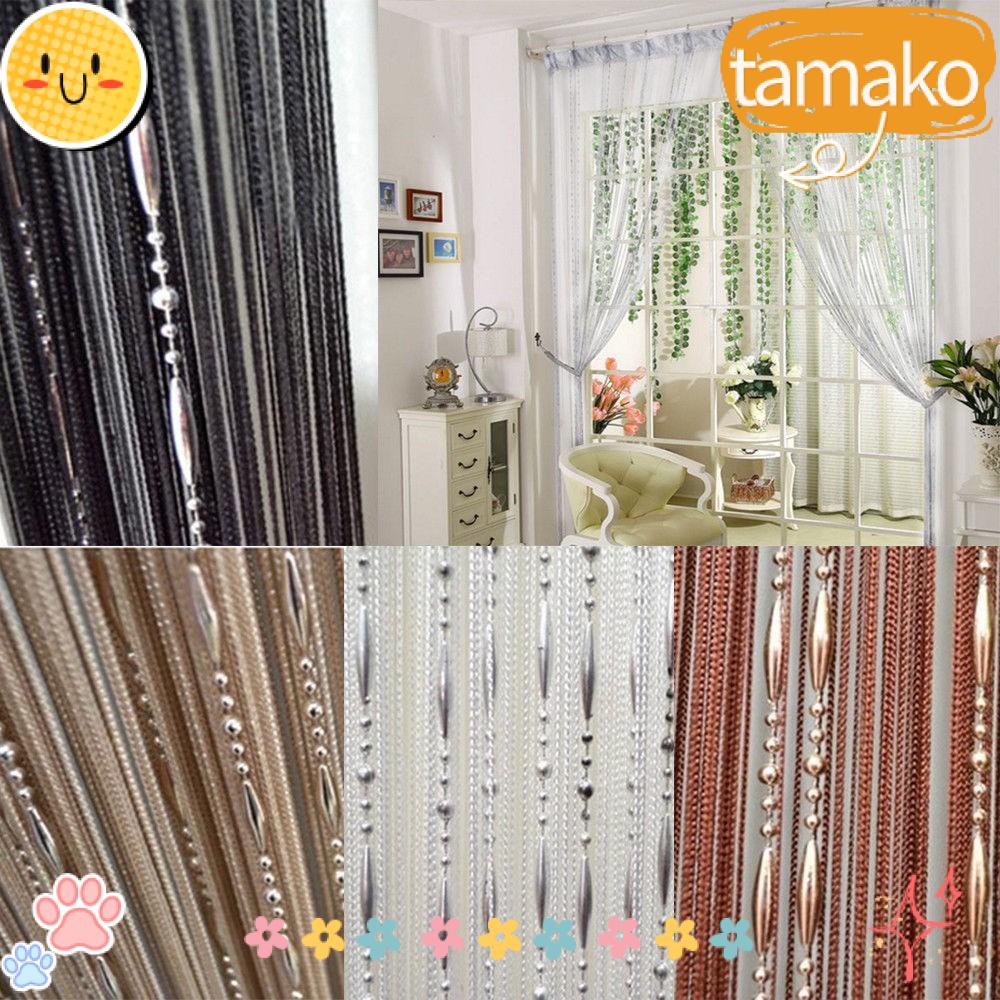 Dây Chuỗi Hạt Pha Lê Tua Rua 1Mx2M Dùng Trang Trí Rèm Cửa Sổ
