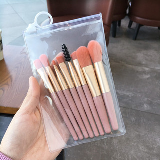 Set 8 Cọ Trang Điểm mini Màu macaron