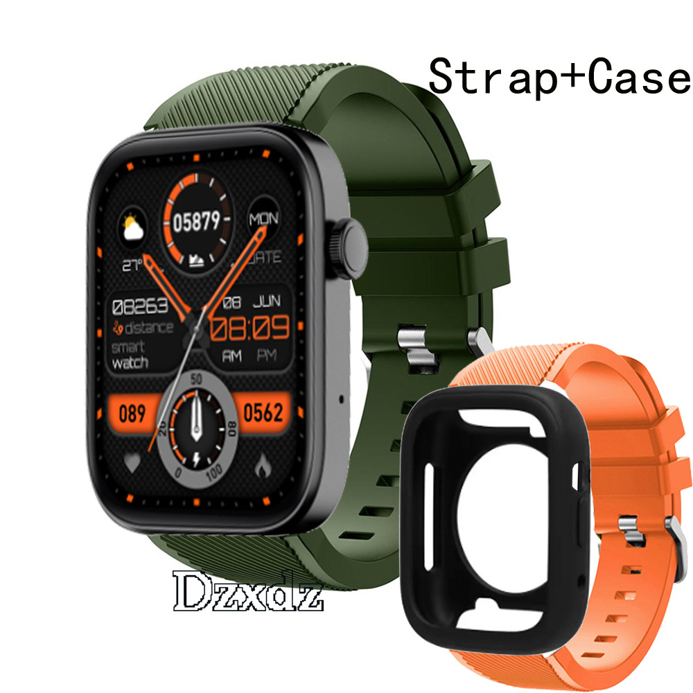 Colmi P71 Dây Đeo Đồng Hồ Vỏ Bảo Vệ Màn Hình Ốp Lưng Cho Colmi P71 Dây Đeo Silicon Dây Đeo Tay Vòng 