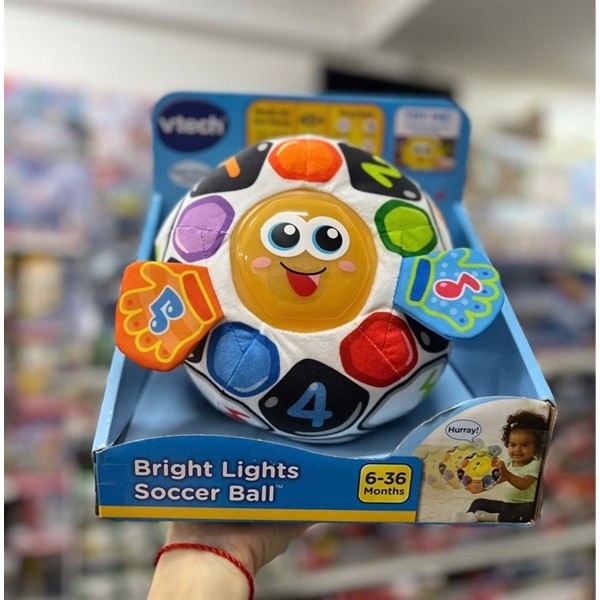 Quả bóng vui nhộn 5091 VTech Bright Lights Soccer Ball Plush Baby and Toddler Toys