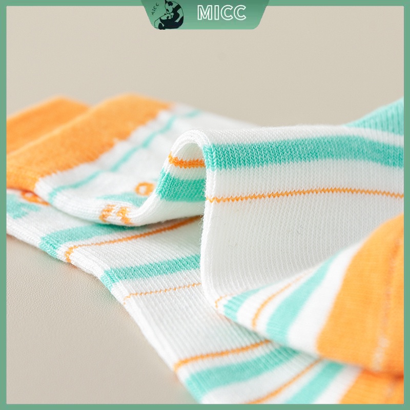 Set 5 đôi vớ MICCYBC họa tiết động vật hoạt hình dễ thương cho bé
