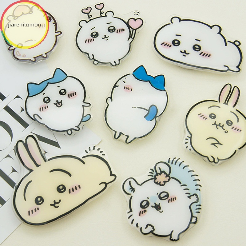 Jiarenitombn Giá Đỡ Điện Thoại Bằng acrylic Hình Hoạt Hình Dễ Thương Có Thể Thu Gọn Phong Cách Hàn Quốc