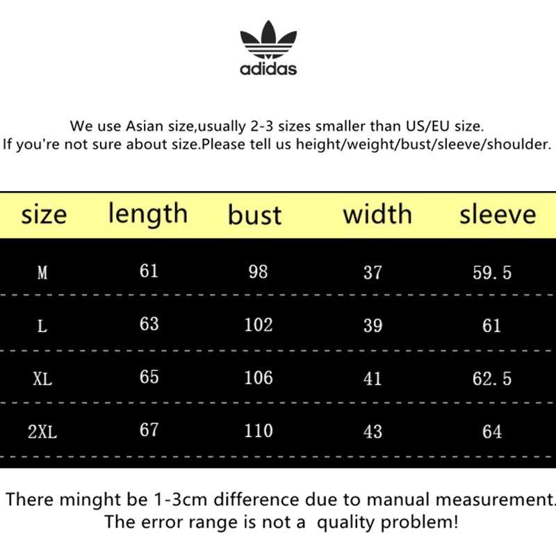 Áo Khoác Thể Thao adidas 100% Chính Hãng Thêu logo Phối Ba Sọc Có Khóa Kéo Thời Trang Cho Nam Và Nữ