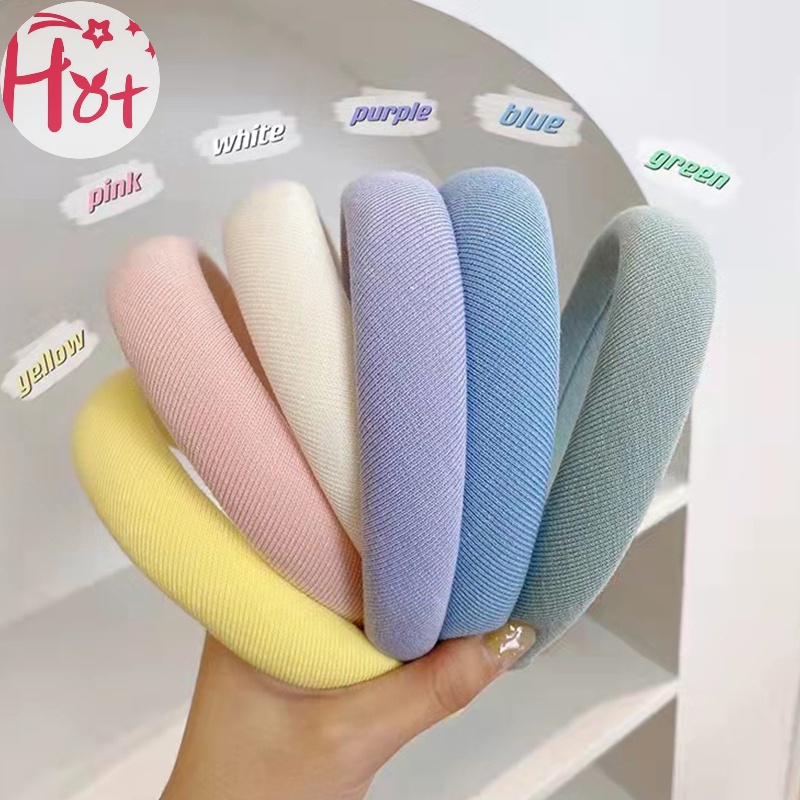Jr Băng Đô Cài Tóc Vải Nhung Dày Dặn Bản Rộng Thời Trang Cho Nữ vn