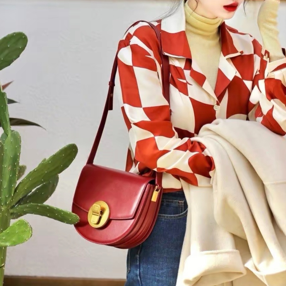 Peco Túi Đeo Chéo Vai Phong Cách retro niche 866