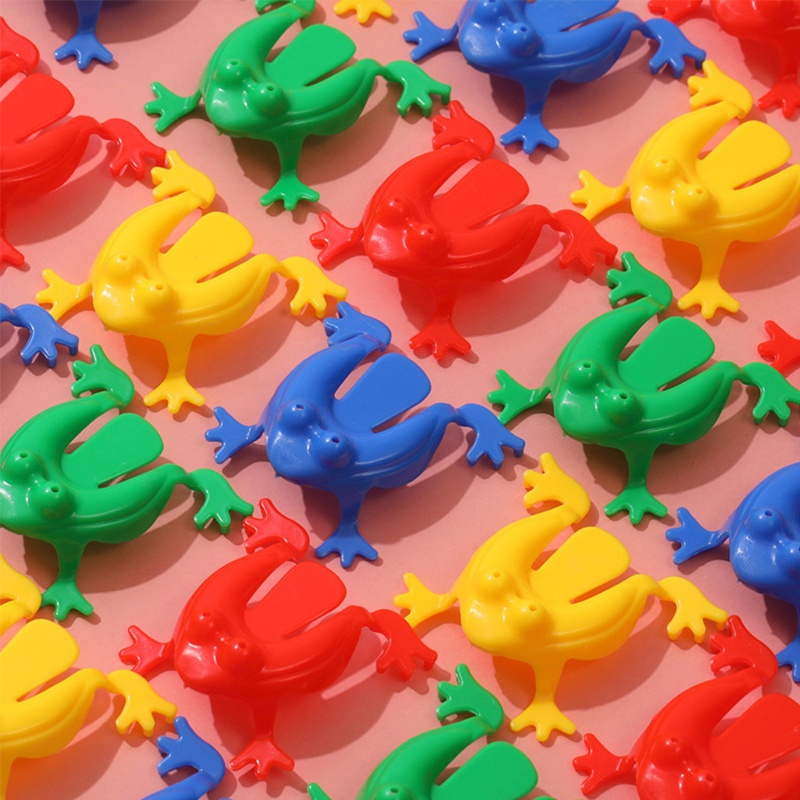 10-20 miếng trẻ em nhảy ếch nảy đồ chơi mới lạ trẻ em giảm căng thẳng đồ chơi quà tặng sinh nhật yêu thích bên