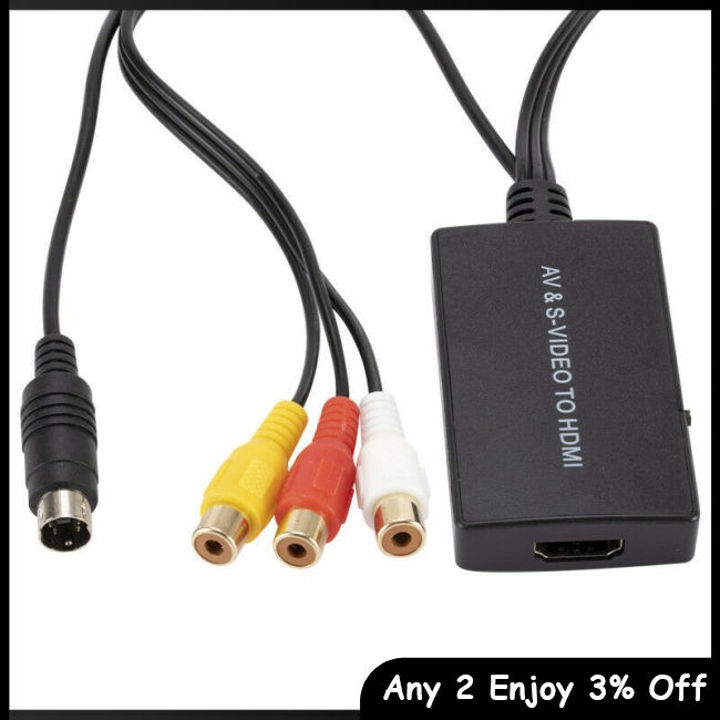 Bộ Chuyển Đổi av Sang hdmi 720p @ 60hz Cho hdtv dvd