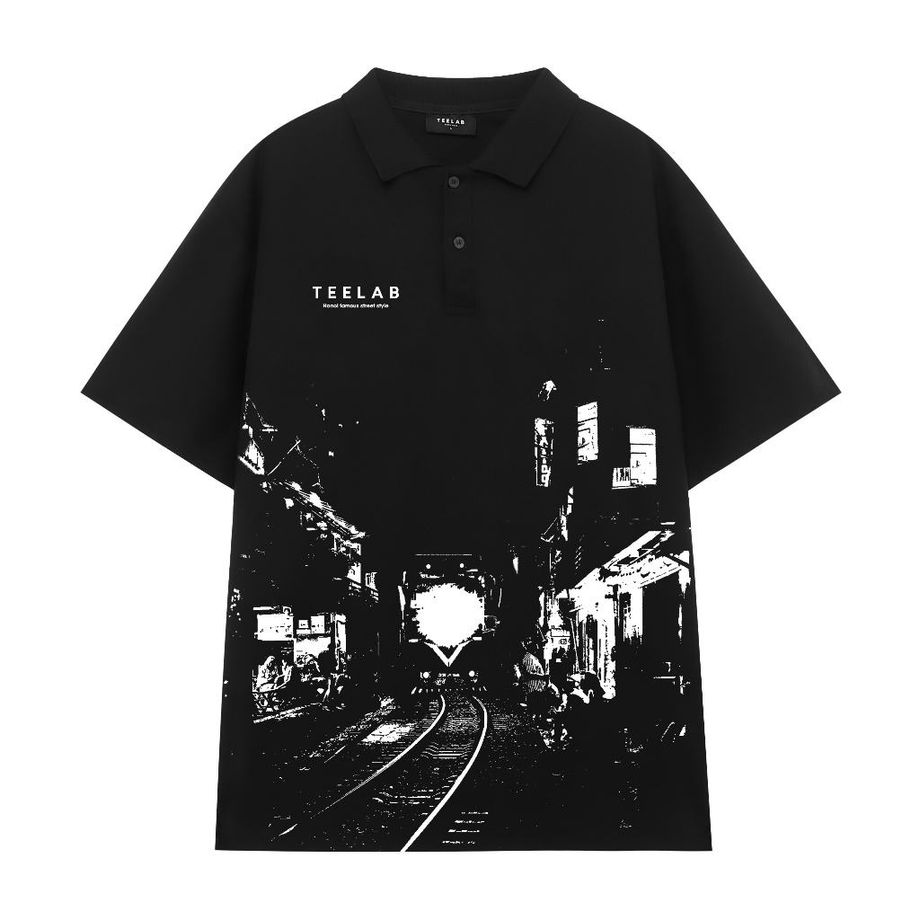 Áo Polo  Unisex Graphic Hanoi Famous AP031