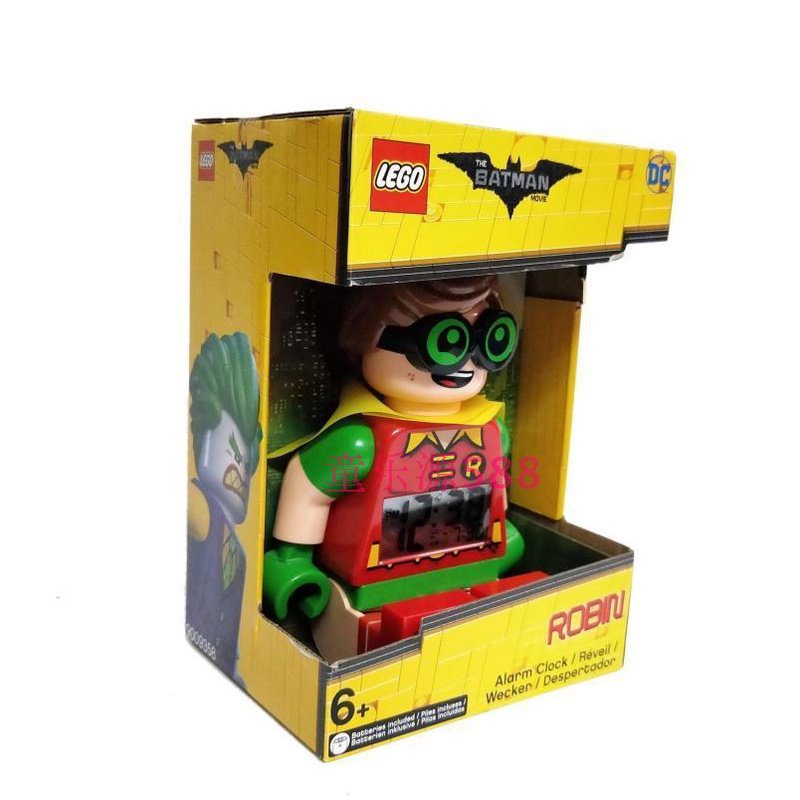 Đồng Hồ Báo Thức Mini Hình lego Siêu Nhân / Người Dơi / ninja star wars Sáng Tạo Cho Học Sinh