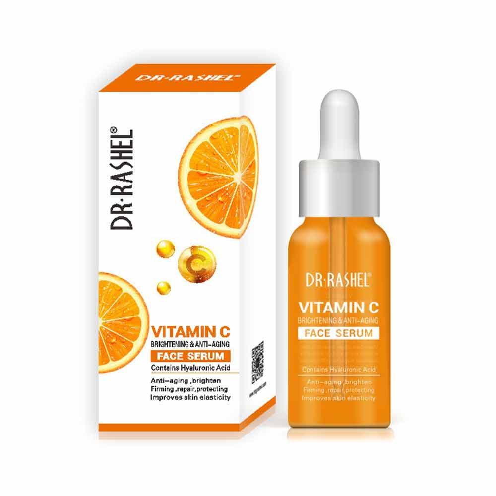 DR.RASHEL Brightening Anti Aging Firming Hyaluronic Acid Makeup Primer Vitamin C Serum For Face