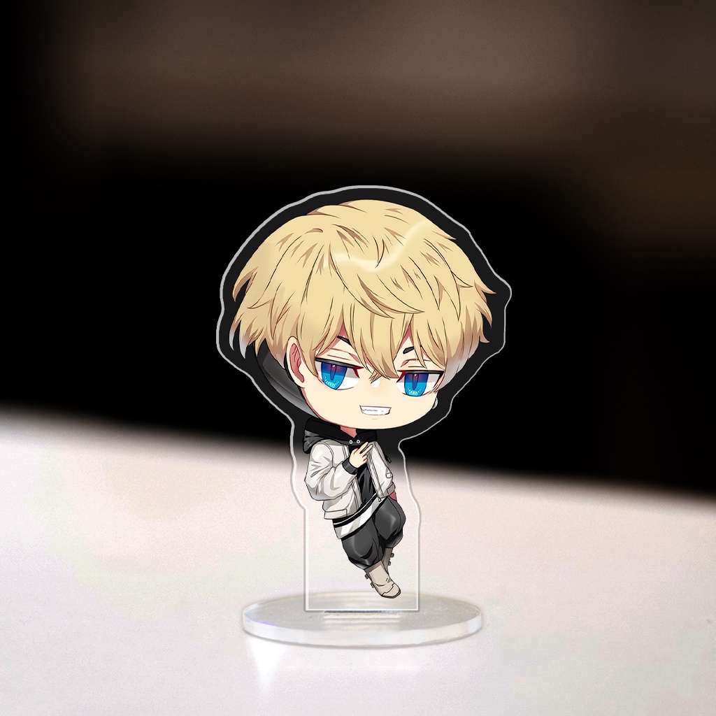 Mô hình đứng Standee Tokyo Revengers Takemichi Mikey Ran Rindou Izana phong cách chibi anime trang trí góc học tập