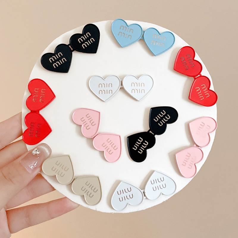 Cài Áo Hình Trái Tim Chống Ánh Sáng Thời Trang Phong Cách Hàn Quốc